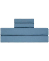 Terra Fringeless XL Bath Bundle - Slate Blue