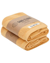 Turtle Mudcloth Hand Bath Bundle - 2 Pack - Taupe