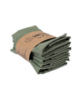 Atom Washcloth Bath Bundle 6 Pack - Hedge Green