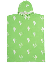 Terra Hooded Poncho - Seaglass