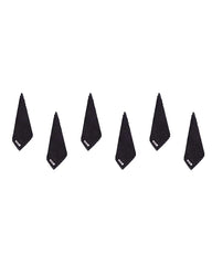Classic Fringeless Hand Bath Bundle - 2 Pack Black
