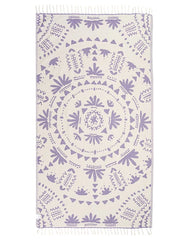 Boho Towel Purple