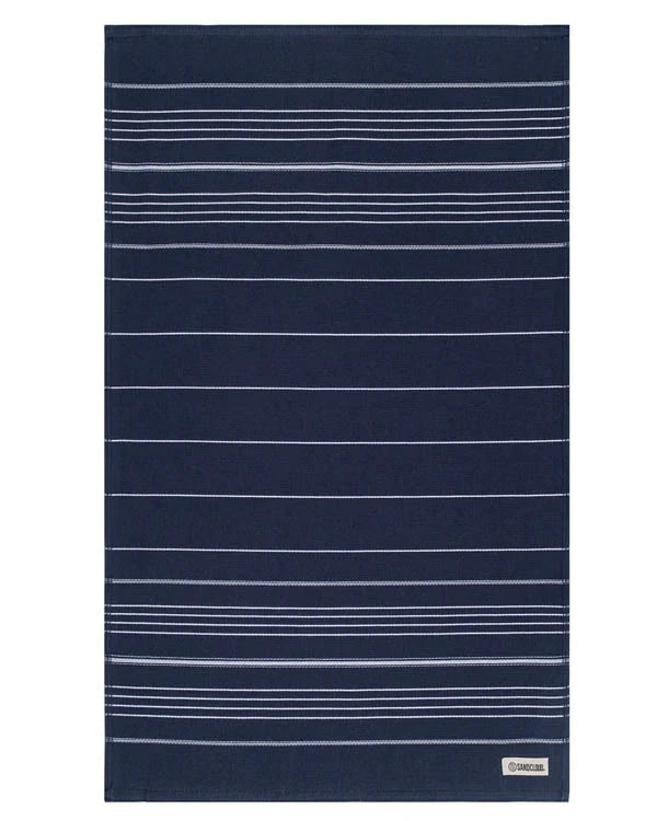 Classic Fringeless Hand Bath Bundle 2 Pack - Navy