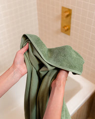Micro Waffle XL Bath Bundle - Slate Blue